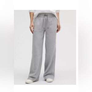 Lululemon Scuba Mid-Rise Wide-Leg Drawstring Sweatpants